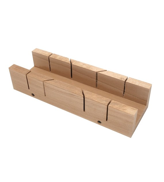 Skrzynka uciosowa drewniana  6.5x30cm  XL-TOOLS