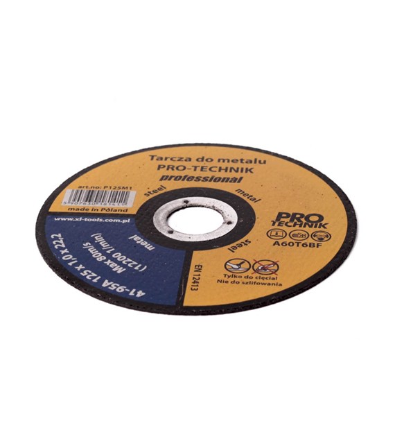 Tarcza do metalu płaska 115/1.6mm kraj 41-95A