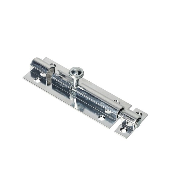 Zasuwka wąski profil 100x34x1.7mm srebrna