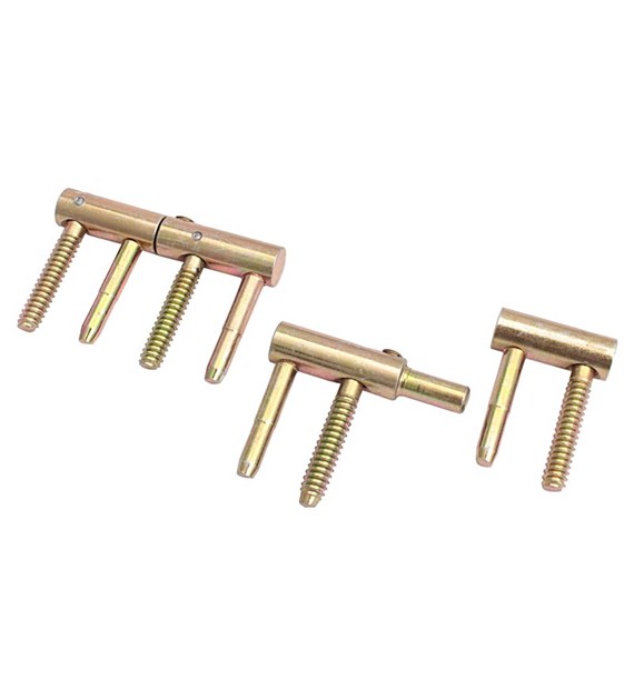 Zawias wkręcany drzwiowy regulowany 14mm 3D