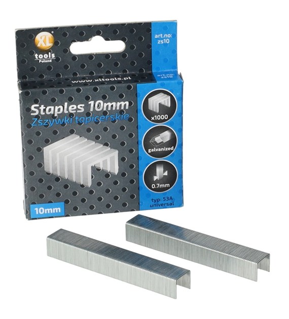 Zszywki  A 10mm - 1000szt XL-TOOLS