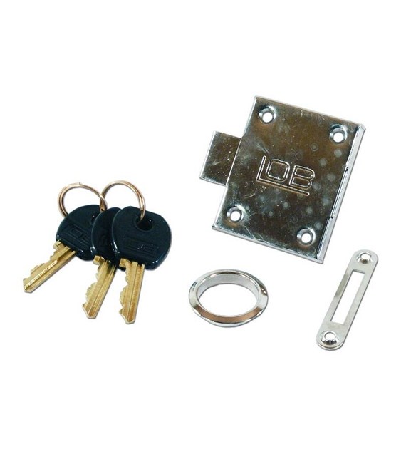 Zamek meblowy LOB L-ZM1 LOB ZMB1