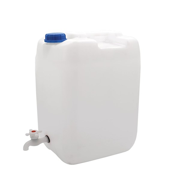 Kanister plastik do wody 20L kran plastik
