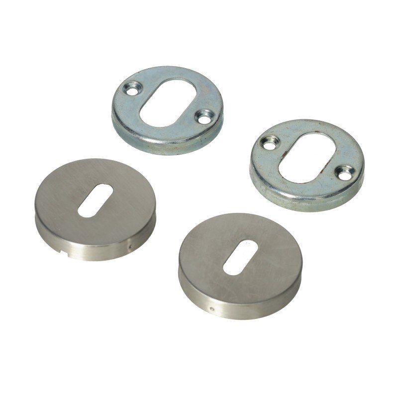 Tarczki do klamki nierdzewna /klucz FRT24