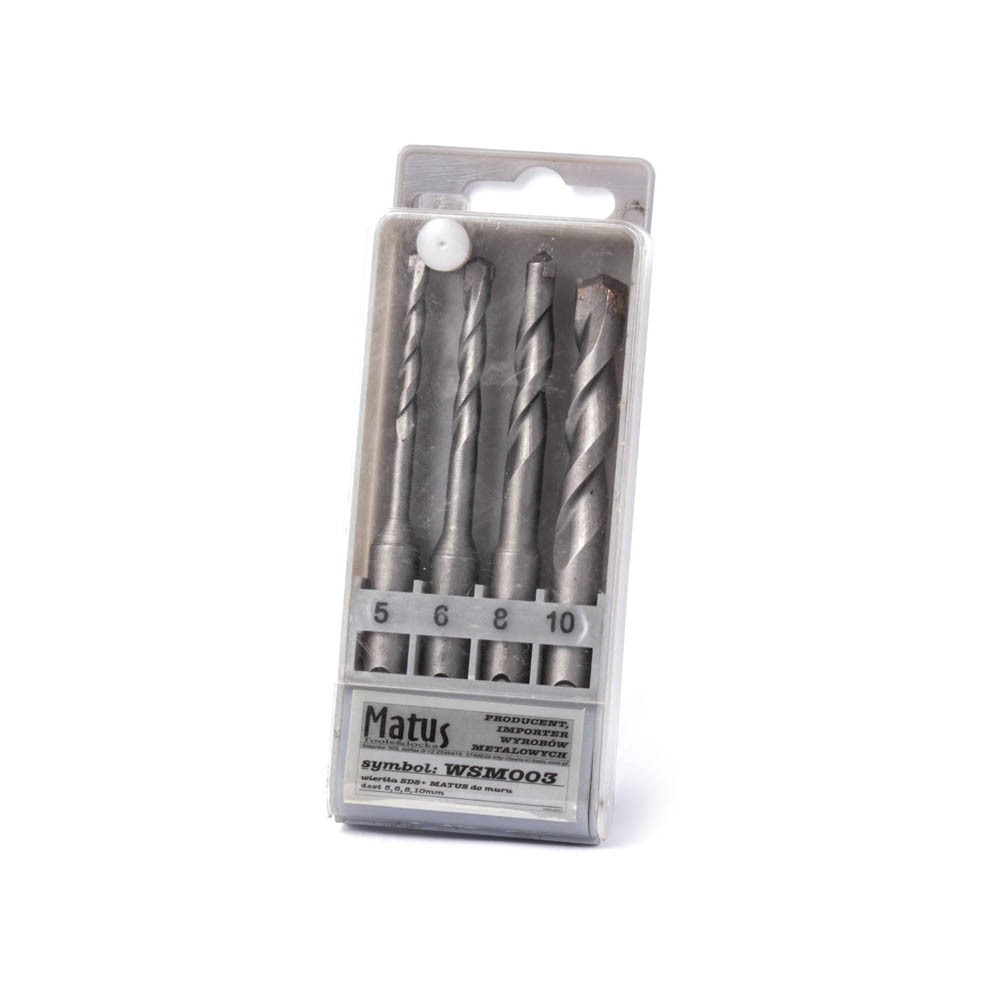 Wiertła do betonu 4cz SDS+  5,6,8,10mm