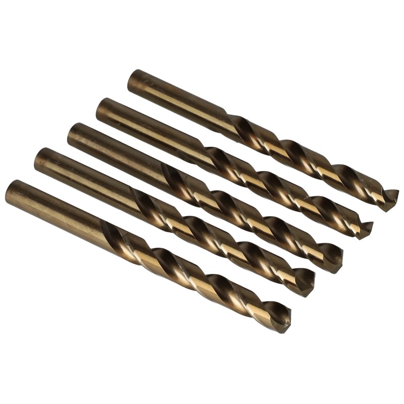 Wiertło kobaltowe HSS-G Co5%  8.0mm szlifowane W8