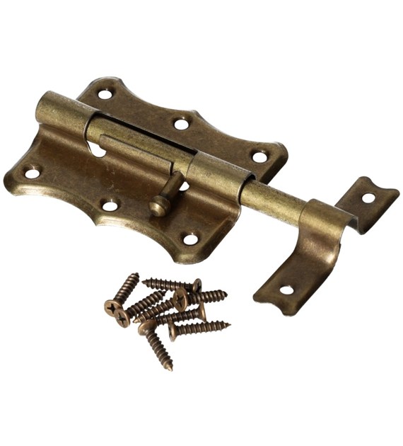 Zasuwka model 385  80mm PATYNA blister
