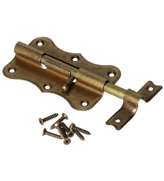 Zasuwka model 385 100mm PATYNA blister