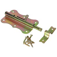 Zasuwka uniwersalna  70mm oc złoty blister+wkręty